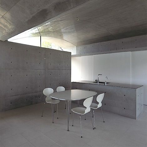 Nowoczesny salon #beton